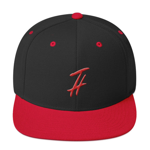 Red Logo Snapback Hat